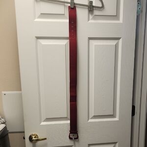 White House Black Market Red Belt